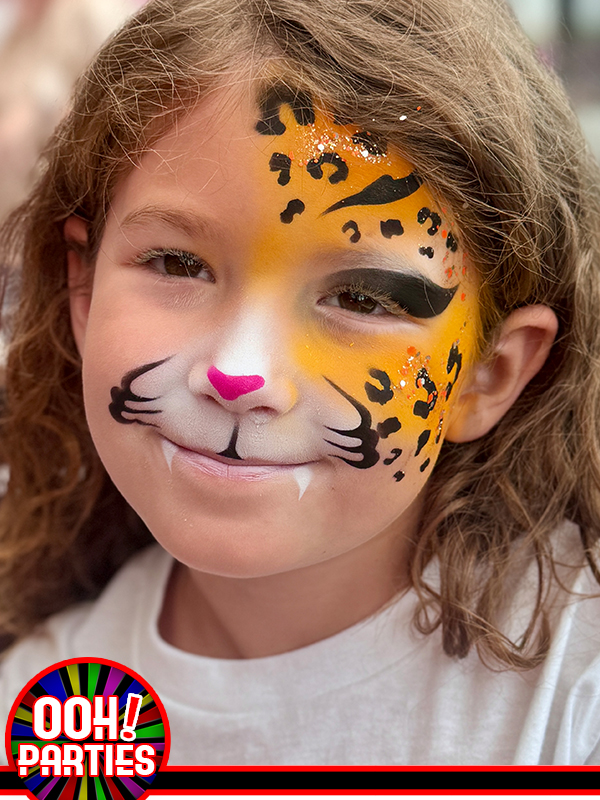 Cheetah Face Paint