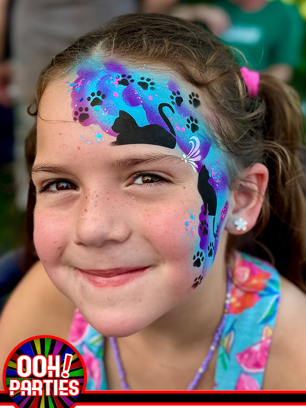 Kitty Wrap Face Paint