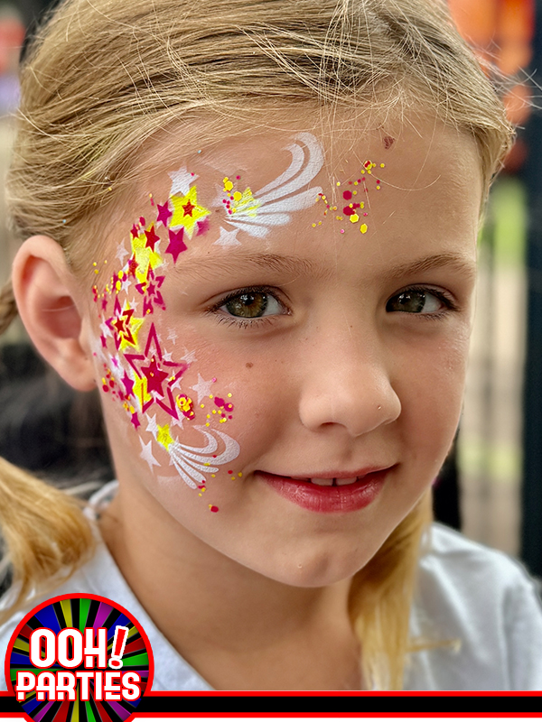 Starry Surprise Face Paint