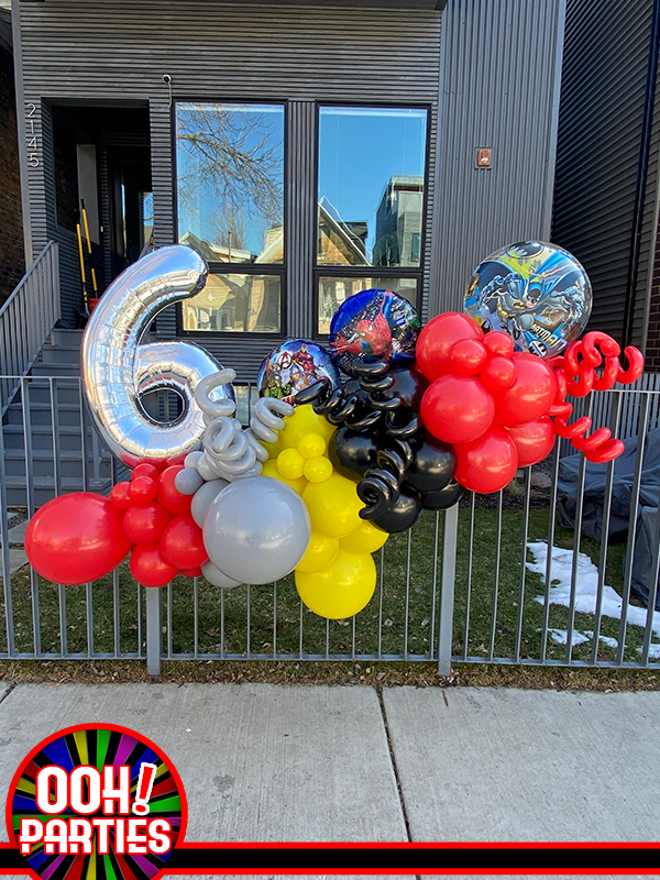 Deluxe Birthday Balloon Garland