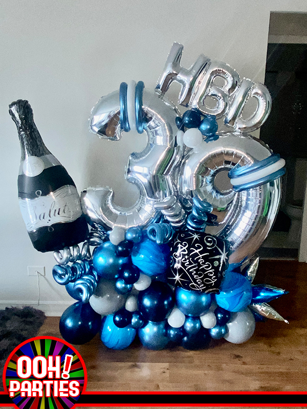 Deluxe Garland Balloon Marquee